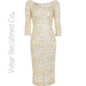 Rare LWREN SCOTT Serengeti Sunset Formal Dress